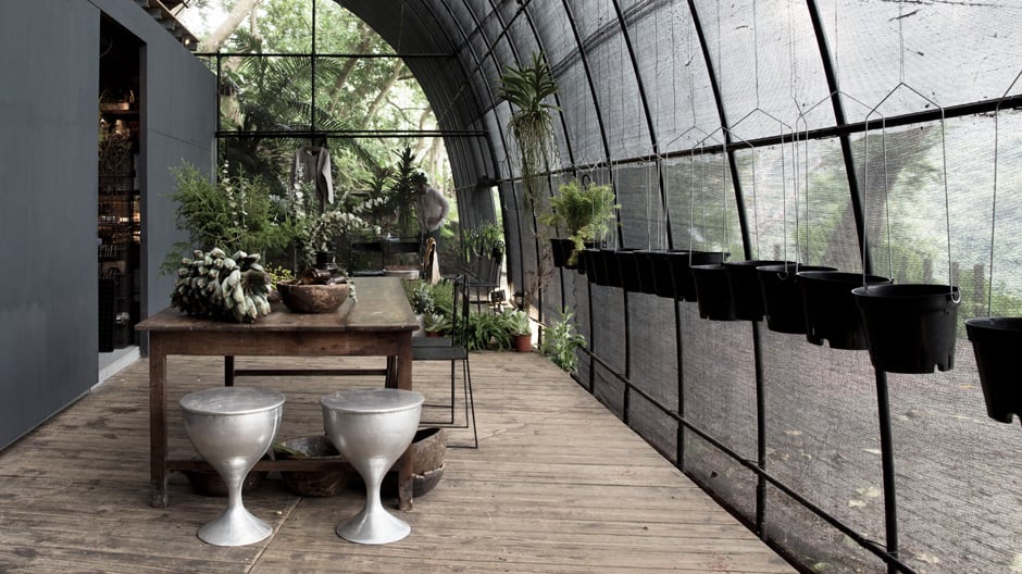 Höhle des Unterbewussten: ein karger, schwarzer Leichtbau in Taiwan.