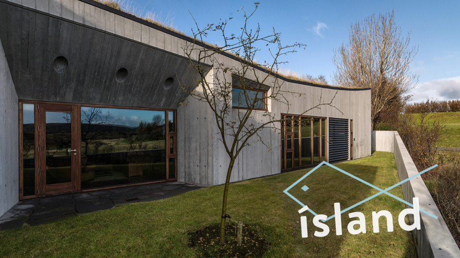 Recycling in Reykjavik: Dieses Wohnhaus von Studio Granda ruht auf den steinernen Resten seines Vorgängers.