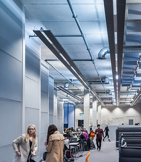 Kreative Freigeister: Heneghan Peng haben eine Universität entworfen, die aussieht wie ein Loft.