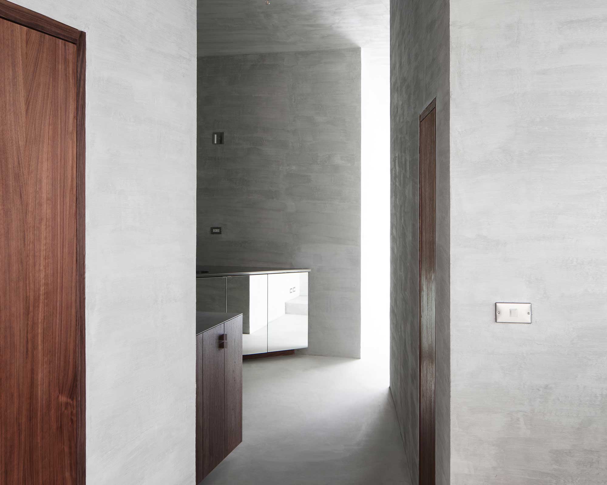 Puristisches Rooftop-Apartment von unprofessional.studio in Taipeh