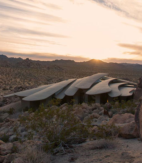 Joshua Tree House in der Mojave-Wüste von Kendrick Bangs Kellogg