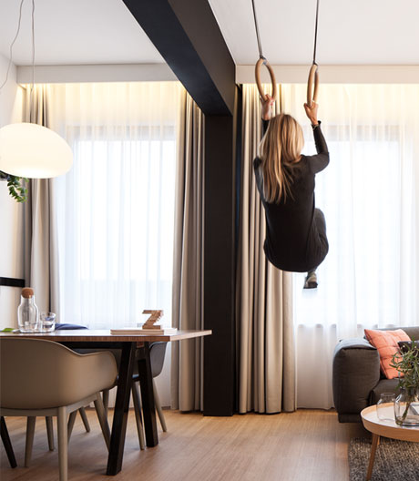 Prgrammatische Mischung: Das Zoku-Hotel in Amsterdam setzt auf räumlichen Wandel.