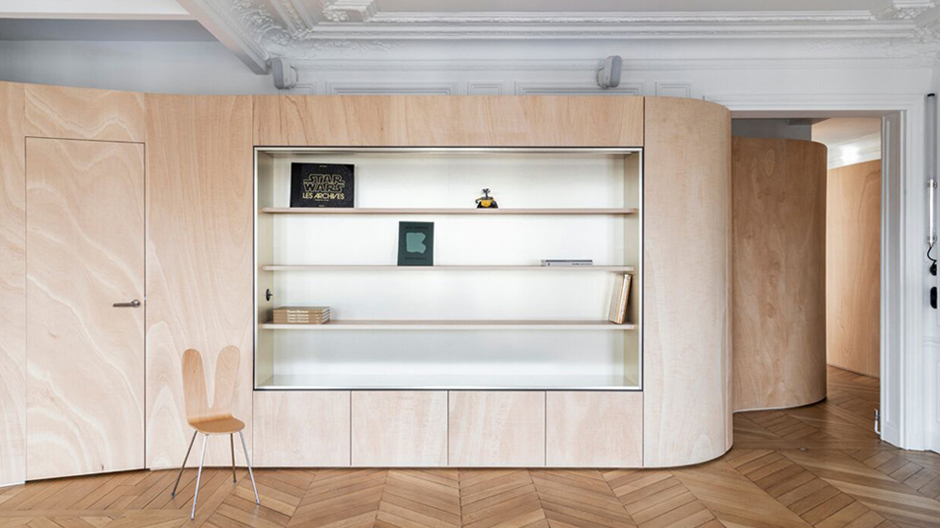 Umbau eines Haussmann-Ära-Apartments von Gabrielle Toledano