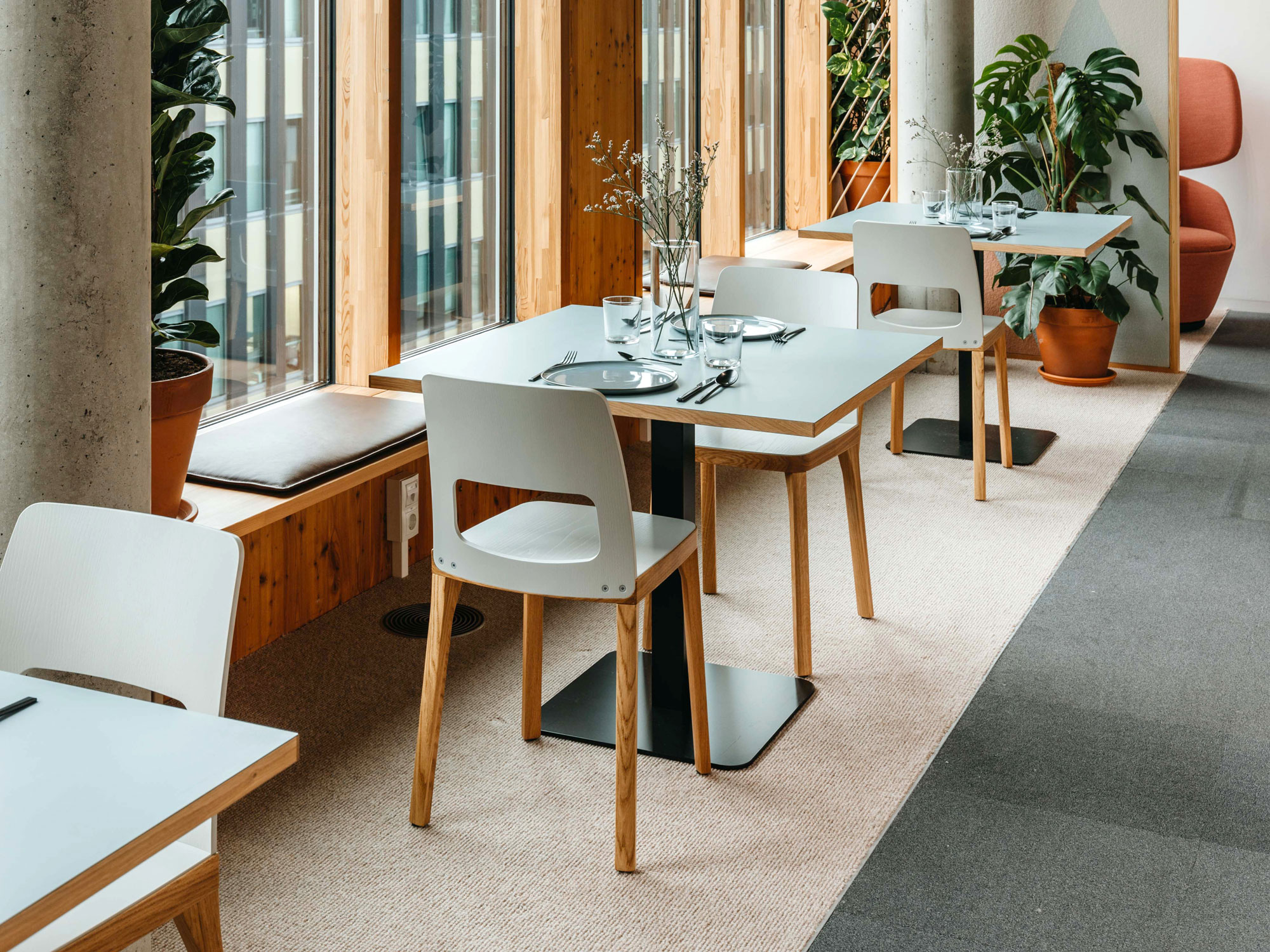 Nina Mair gestaltet die kommunikativen Räume eines Innsbrucker Unternehmens