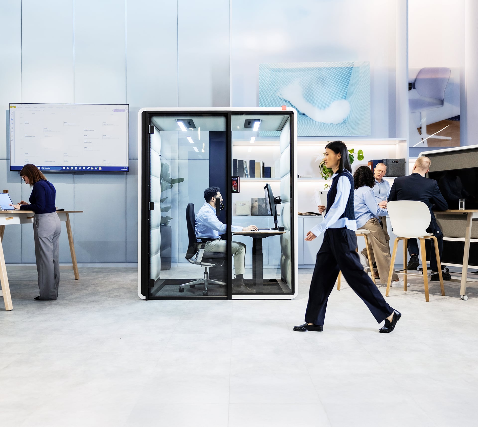 Wie Office Pods den Rückzug neu organisieren