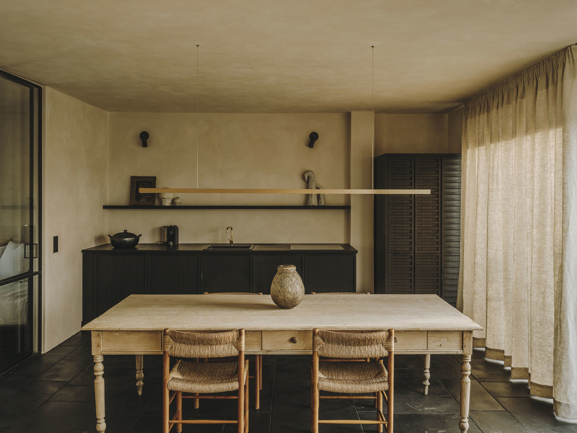 Die Verbeigung des Wohnraums ist Farbtrend und Gefühls-Seismograph