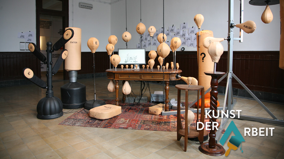 Konstruktiv behandelte Aggression: Die Ausstellung Worker’s Delight in der Galerie des Vitra Design Museums in Weil am Rhein.