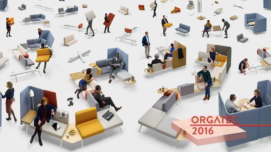 Lässigkeit und Disziplin: Die Kölner Büroeinrichtungsmesse blickt auf die Arbeitswelt von morgen.