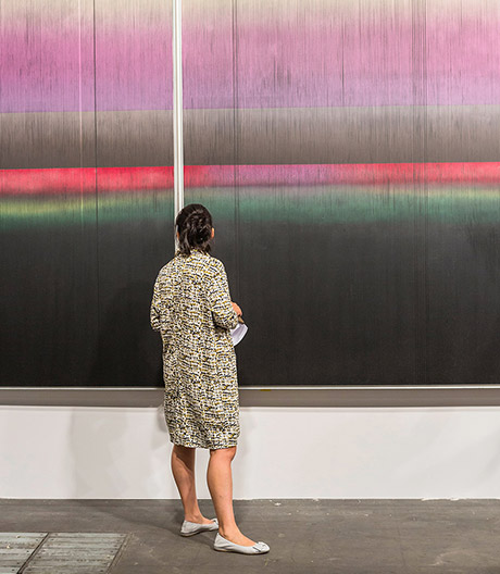 Die Art Basel Unlimited ist eine Schau für große Sachen. Große Namen sind natürlich auch dabei.