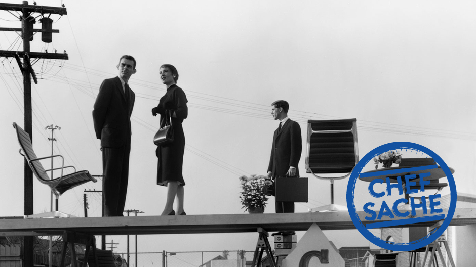 Sagenhaft erfolgreich: Auf dem Alu Chair von Ray und Charles Eames sitzen CEOs, Kanzlerinnen und Stararchitekten.