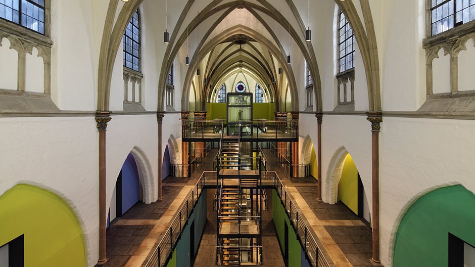 Entweihte Kirchen als spannende Gestaltungsaufgabe.