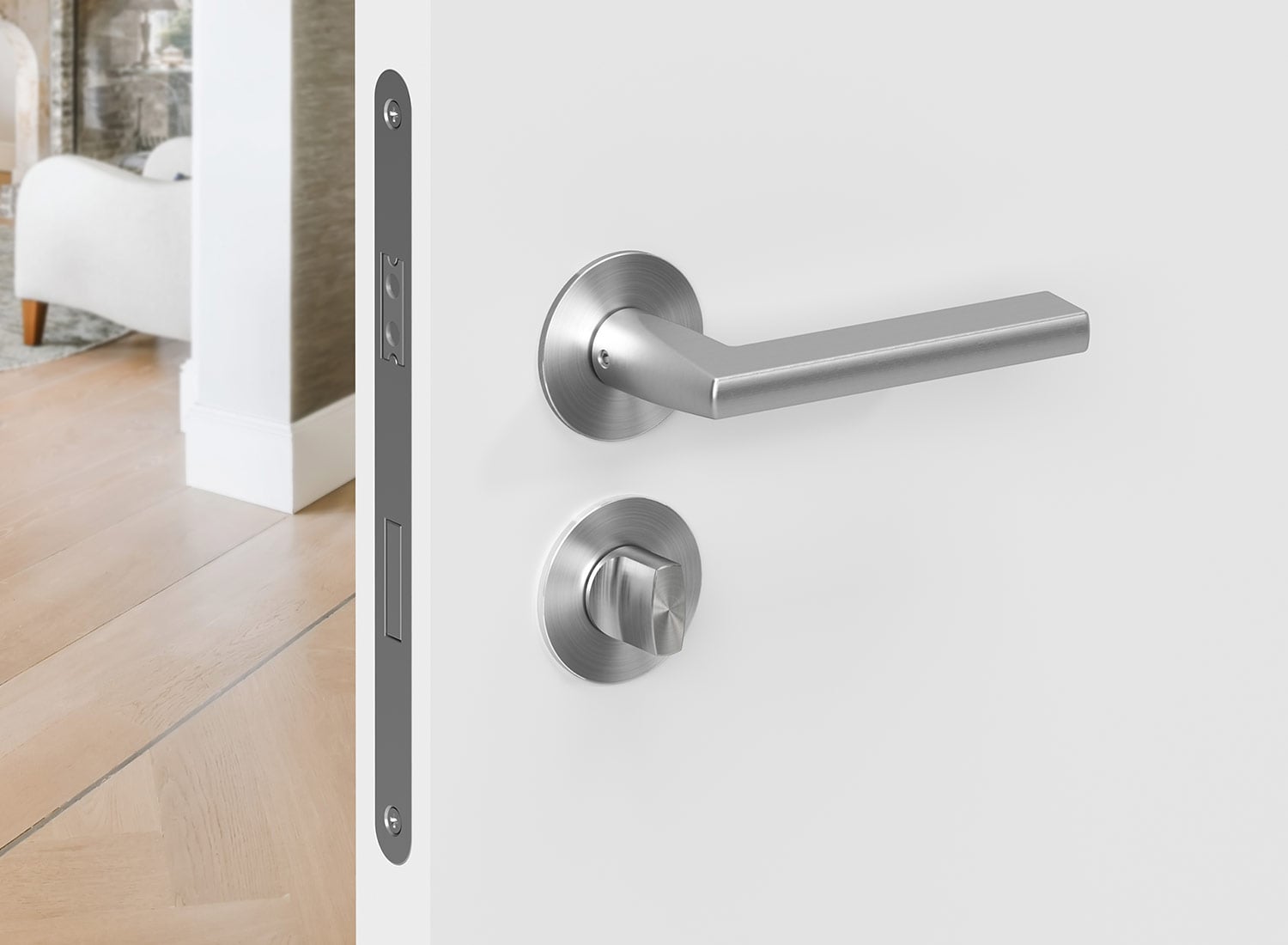 Wie die Materialität von modernen Türbeschlägen entsteht