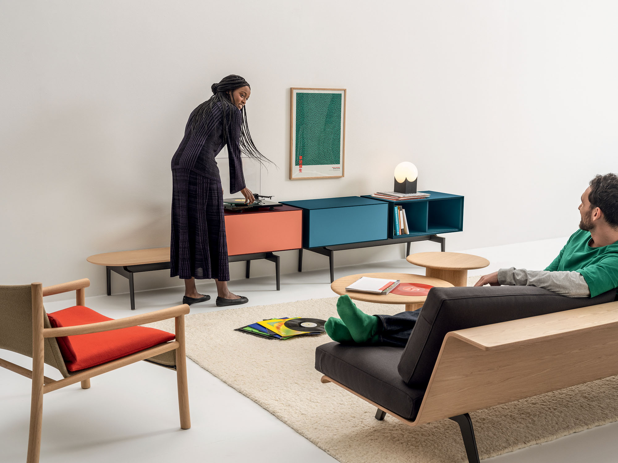 Die Möbelkollektion Semiton von García Cumini für Arper