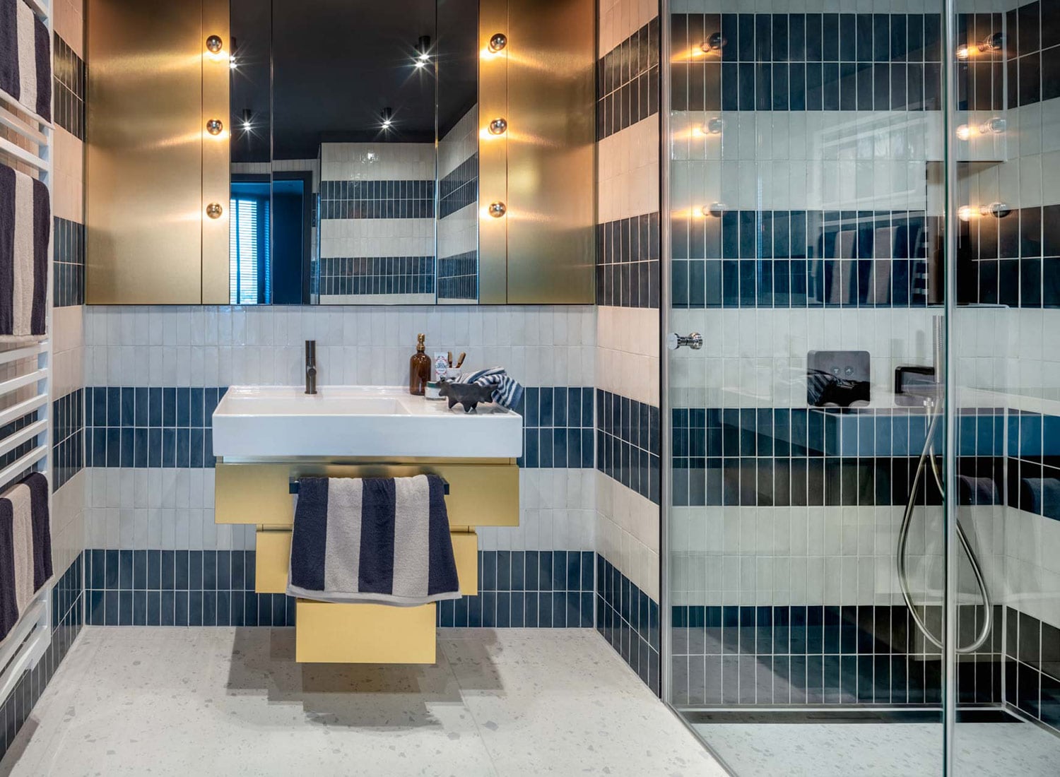 Bodengleiche Duschen und Entwässerung im Hafenpark Quartier Frankfurt