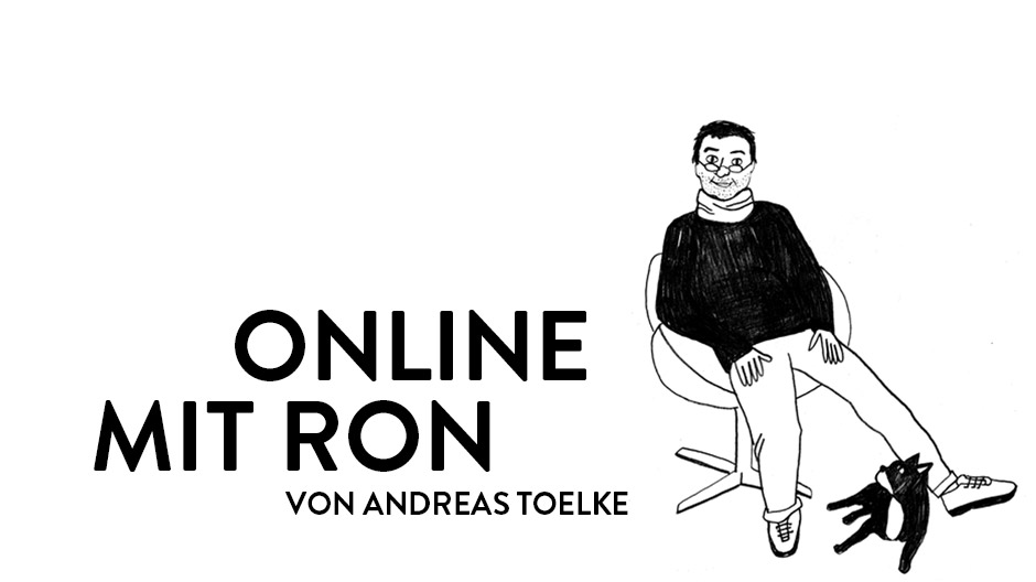 Andreas Toelke und der Mann mit dem Hütchen.