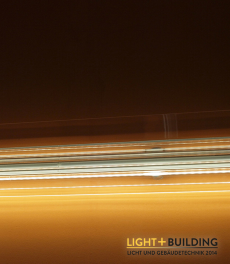 Umfangreicher denn je: Die Messe Light + Building 2014 steht ganz im Zeichen der LED.