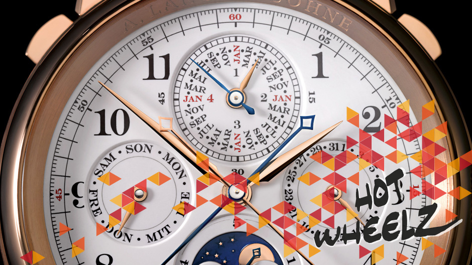 Wie der Turmbau zu Babel auf einem Handtuch: die Grand Complication von A. Lange & Söhne.