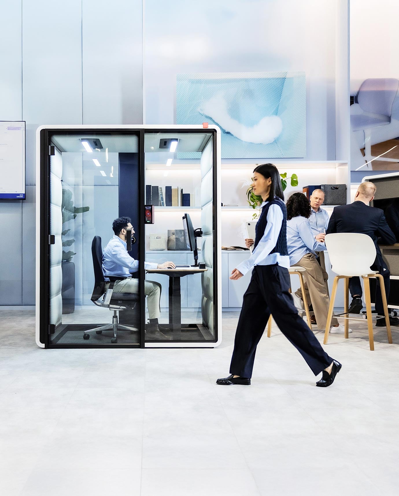 Wie Office Pods den Rückzug neu organisieren