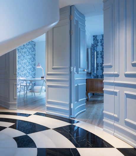 Ziemlich viel Marmor: Wir wollten wissen, wie es der Designer schafft, dass seine Interiors elegant und nicht protzig wirken.