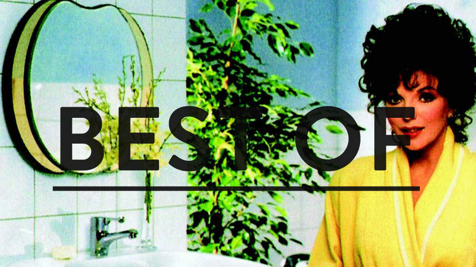 Knaller aus 100 Jahren Bad-Design. Mit Joan Collins, Monsterfönen und Duschköpfen im Nessi-Look.