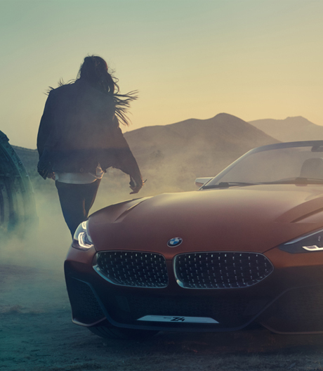 BMW erfindet seine Designsprache neu: Einen Vorgeschmack gab nun der Roadster Concept Z4.