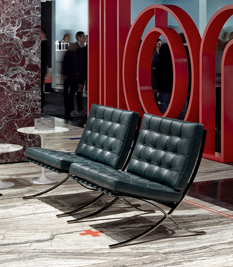 Farbe, Farbe, Farbe: die Neuheiten der 70. Kölner Möbelmesse .