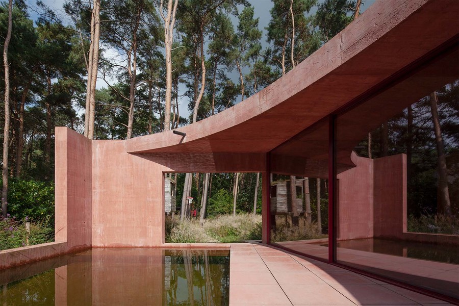 Gartenpavillon in Belgien von NWLND