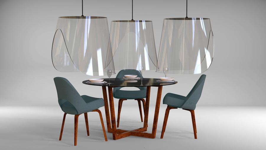 Schlemmen unter Plexiglas